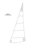 Headsail - Shellback Capri 22 Sails