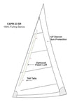 Headsail - Shellback Capri 22 Sails