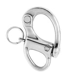 Wichard Snap Shackle - Fixed Eye - HR Stainless Steel - 2"