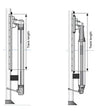Selden Spinnaker Pole Slider - Ring with Locking Pin for 25mm Track