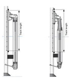 Selden Spinnaker Pole Slider - Ring with Locking Pin for 25mm Track