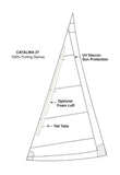 Headsail - Shellback Catalina 27 Sails