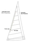 Headsail - Shellback Catalina 34 Sails