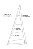 Headsail - Shellback Catalina 27 Sails