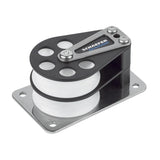 SCHAEFER 51 mm Flat Base Double Aluminum Cheek Block, 504-28