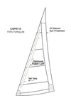 Headsail - Shellback Capri 18 Sails