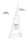 Headsail - Shellback Capri 26 Sails
