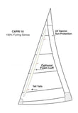 Headsail - Shellback Capri 18 Sails