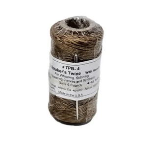 CONSOLIDATED THREAD MILLS No. 7 Polyester Sailmaker's Twine, Brown