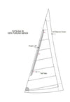 Headsail - Shellback Catalina 30 Sails