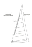 Headsail - Shellback Catalina 30 Sails