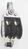 Viadana Double Ball Bearing Block w/Becket 28mm, 11.66