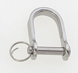 Viadana Stamped Dee (D) Clevis Pin Shackle 5m, 27.15