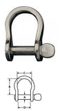 Ronstan Bow Shackle - Stainless Steel - 3/16"
