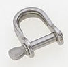 Viadana Stamped Dee (D) Shackle 6mm, 27.07