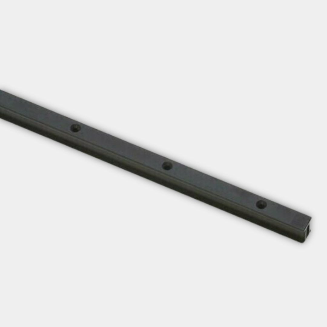 VIADANA Black Anodized Aluminum Track 18mm 2m | SailM8