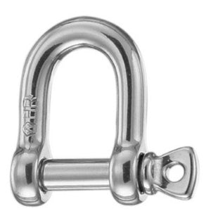 Wichard HR "D" Shackles - High Resistance - Stainless Steel