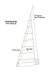 Headsail - Shellback Catalina 28 Sails