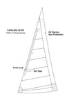 Headsail - Shellback Catalina 28 Sails
