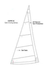 Headsail - Shellback Capri 25 Sails