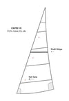 Headsail - Shellback Capri 18 Sails