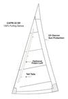 Headsail - Shellback Capri 22 Sails