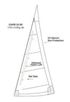 Headsail - Shellback Capri 22 Sails