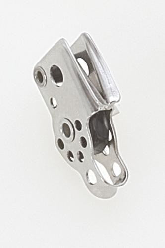 Viadana 17mm Single Micro Block w/Becket & Vee Jam, 08.09 | SailM8