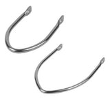 Schaefer Sailing Boom Bails - Stainless Steel - Forged "V"