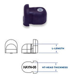 Hayn T-Bar Backing Plate Retaining Plugs - Rubber