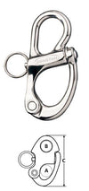 RONSTAN 1980 lb. Stainless Steel Snap Shackle