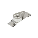 SCHAEFER 27 mm Curved Base Cheek Block - Stainless, 30-04