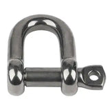Schaefer Forged "D" Shackles - Stainless Steel