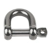 Schaefer Forged "D" Shackles - Stainless Steel