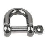 Schaefer Forged "D" Shackles - Stainless Steel
