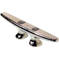 SCHAEFER 4-3/4" Open Base Cleat, Stainless Steel