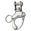 RONSTAN 2 13/16" L Stainless Steel Track Bail Snap Shackle