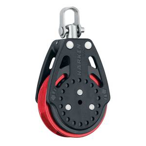 HARKEN 57mm Carbo Ratchamatic with Red Sheave