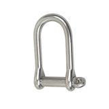 RONSTAN Stainless Steel Wide "D" Shackle with 1/4" Pin