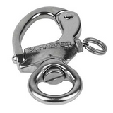 SCHAEFER 5000 lb. Snap Shackle with Large Bail, 45-10