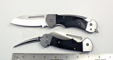 BF377: Myerchin Gen 2 Folding Crew Knife - Black G10 Handle - Standard Blade