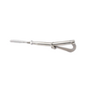 Johnson Hand-Crimp Tubular Gate Hook - Stainless Steel