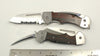Myerchin Knives Gen 2 Crew Pro Knife - Wood Handle - 3/4 Serrated Blade, WF377P