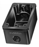 Hubbell Power Outlet Box - Weatherproof, 38856