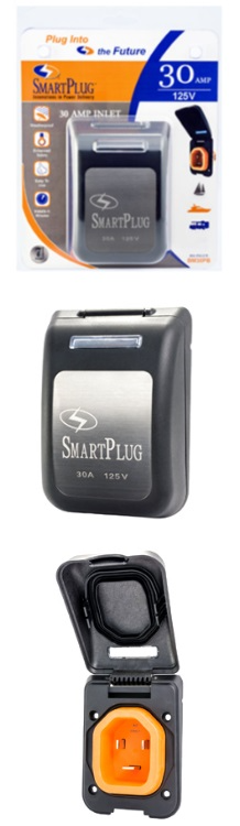 SmartPlug Male Inlet - Black - 30A 125V, 45537