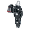 HARKEN 60 mm Element Fiddle with Becket, Cam Cleat and Swivel/Locking Shackle
