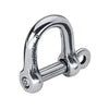 HARKEN 6mm Stainless Steel High-Resistance "D" Shackle with 1/4" Pin