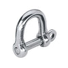 HARKEN 6mm Stainless Steel Forged "D" Shackle with 1/4" Pin