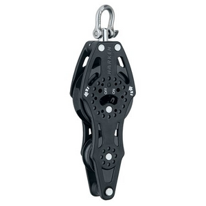 HARKEN 57mm Carbo Air® Fiddle Ratchet Block with Becket
