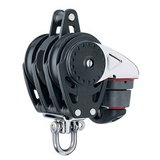 HARKEN 75mm Carbo Ratchamatic Triple Block with Becket and Cam